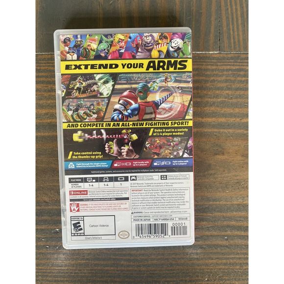 ARMS - Nintendo Switch Game Rated E For Everyone - Picture 2 of 4